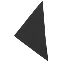 BLACK POLYESTER SILK
